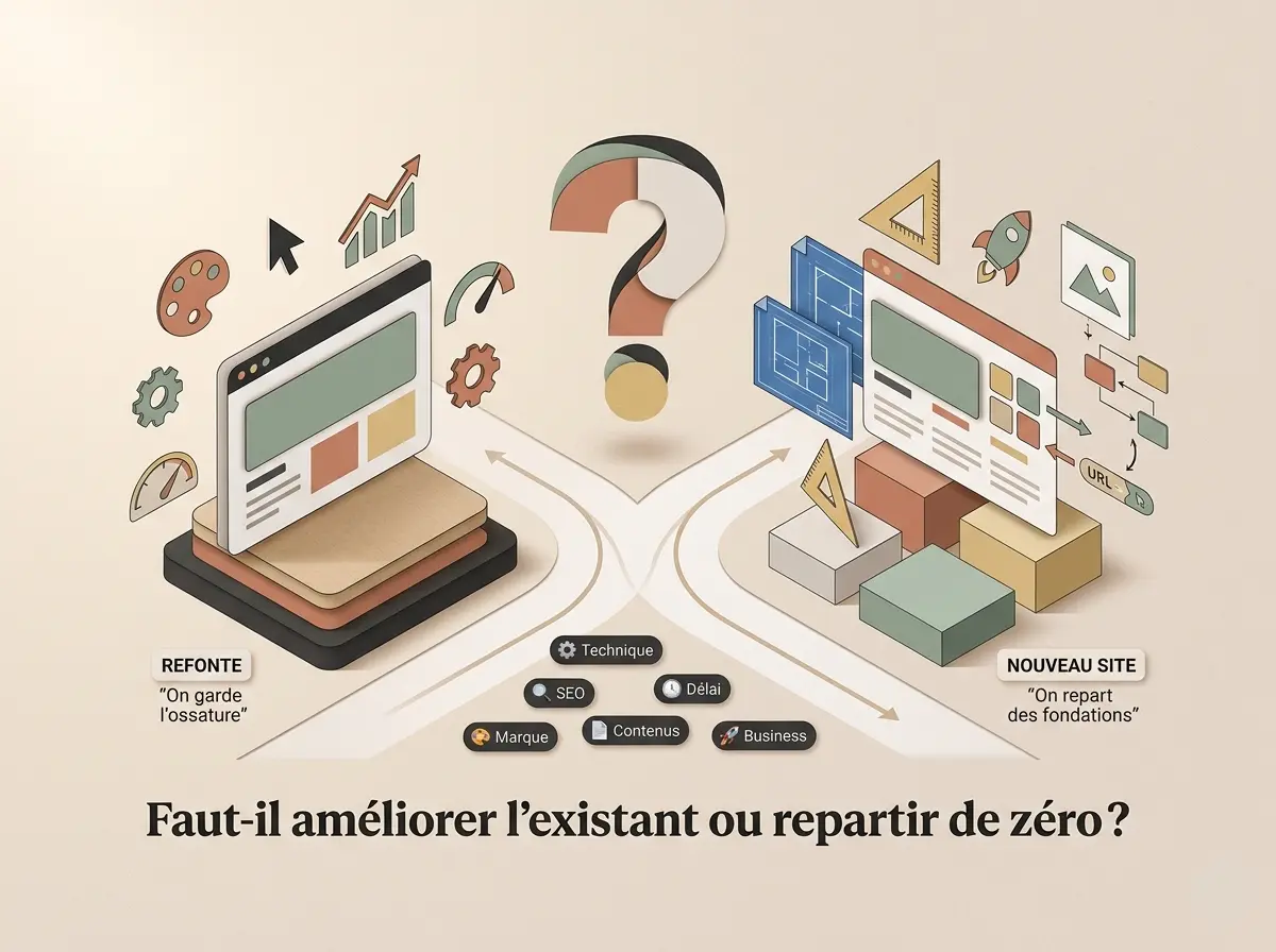 Choisir un prestataire pour son site quand on est une TPE : ce que j'ai appris en trois refontes